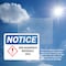 Signmission Non-Hazardous Materials Only OSHA Notice Sign, Plastic, 10in W x 7in L, 2PK OS-2PACK-NS-P-710-L-15071 - alternate 2